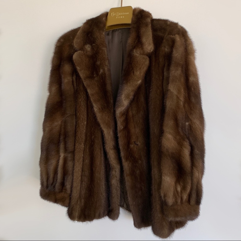 Pristine Brown Mink Jacket